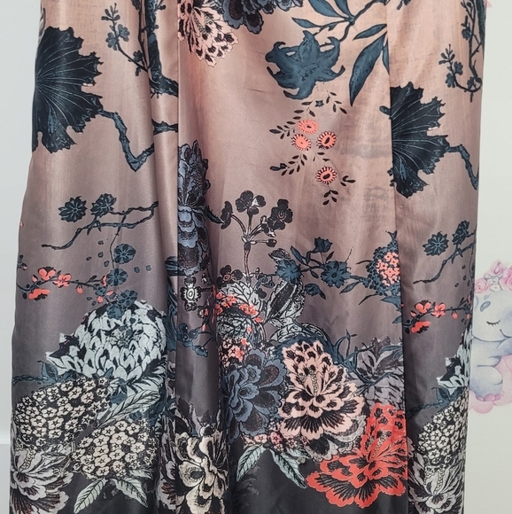 Asos Floral "Wet" Look Floral Dress - Picture 11 of 17